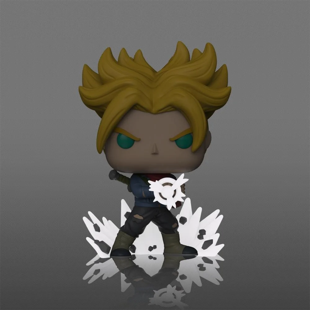 Imagem 5 de 5 do produto Boneco Funko Pop! Exc Dragon Ball Saiyajin Trunks Com Chase