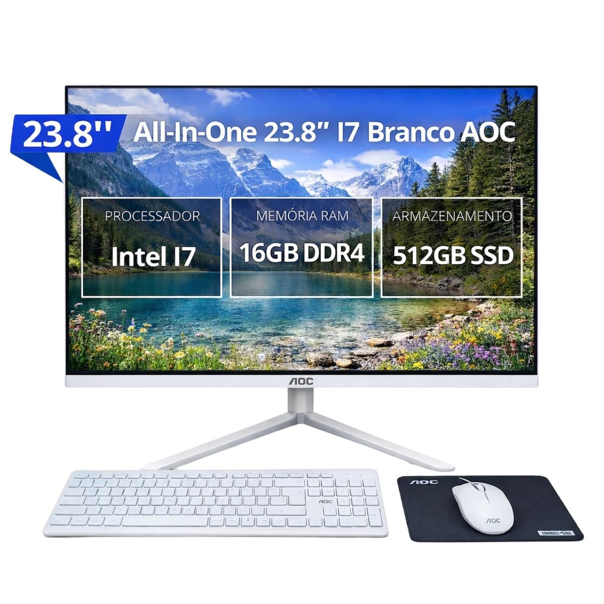 All In One I7 16Gb com até 15% OFF no PIX | KaBuM! | KaBuM!