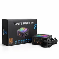 Fonte MACH1 Steady, 750W, 80 Plus Bronze, PFC Ativo, Preto - 750Steady Fonte MACH1 Steady, 750W, 80 Plus Bronze, PFC Ativo, Preto - 750Steady