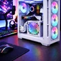 Fonte Gamer 750w Reais 80 Plus Bronze Pfc Ativo E Ventoinha RGB Bivolt