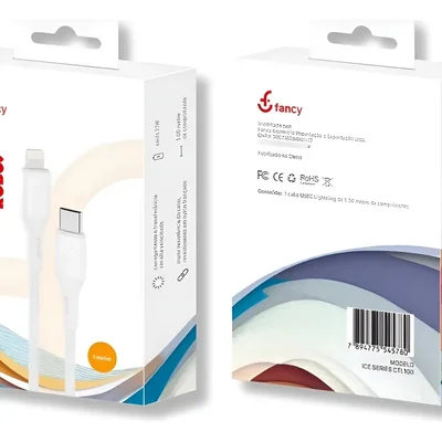 Cabo Usb-c Para Iphone 27w De Potência Fancy