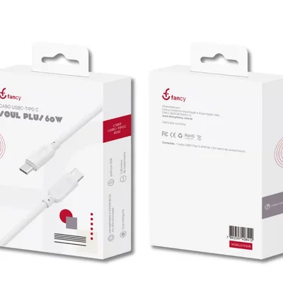Cabo Usb-c / Usb-c 60w Soul Plus – Fancy