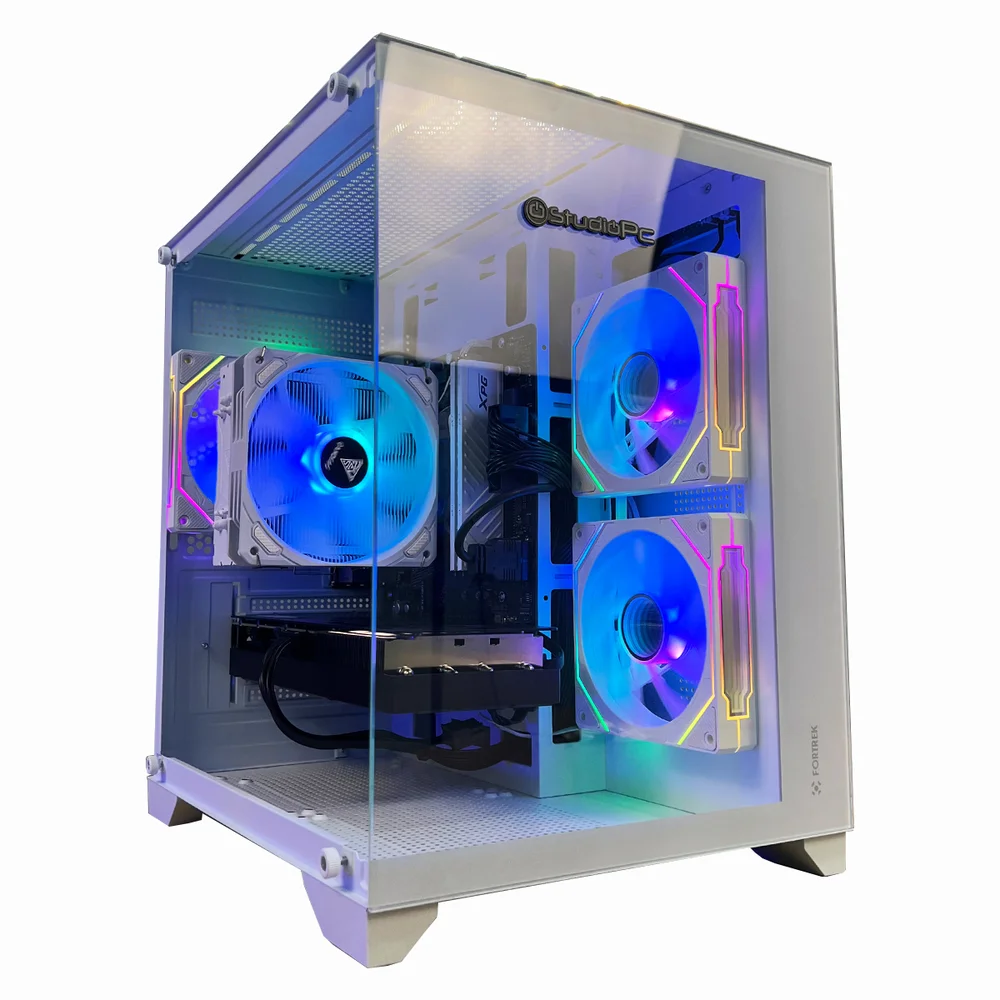 PC Gamer Balão.info Haven Wh, Branco, Ryzen 5 5500, 16gb Ram, SSD 512gb, Placa De Vídeo Rx 6600 8GB, 500w 80 Plus, 3 Fans RGB - 6781597