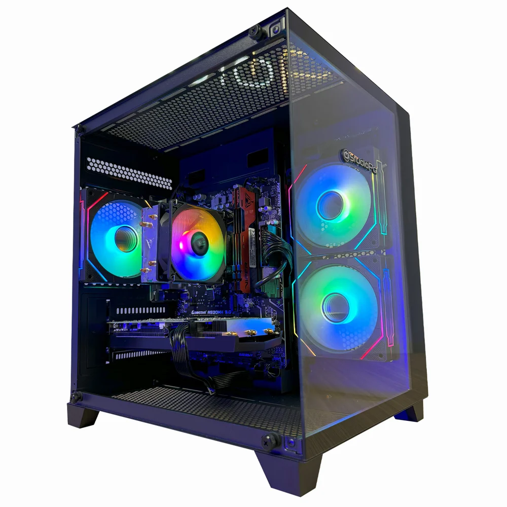 PC Gamer Balão.info Vex, Preto, Intel i5 12400f, 16gb Ram, SSD 512gb, Placa De Vídeo RTX 5060 8GB, 500w 80 Plus, 3 Fans RGB - 8837067