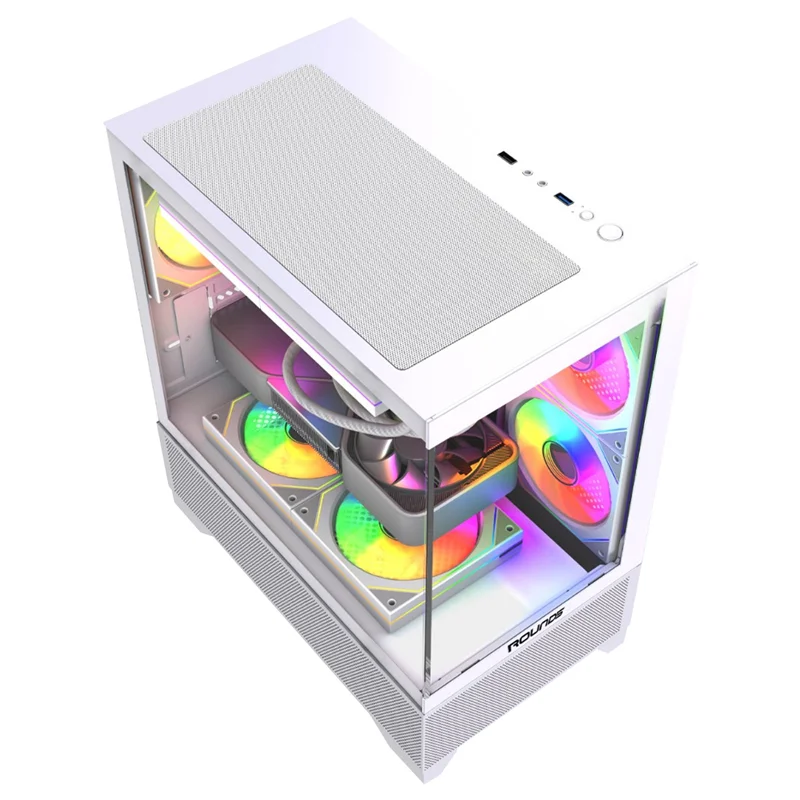 PC Gamer Studiopc Baldur Wh, Ryzen 5 4500, 16gb Ram, SSD 512gb, Placa De Vídeo Rx 580 8GB, 500w 80 Plus, 3 Fans RGB, Branco- 9217206 - view 2