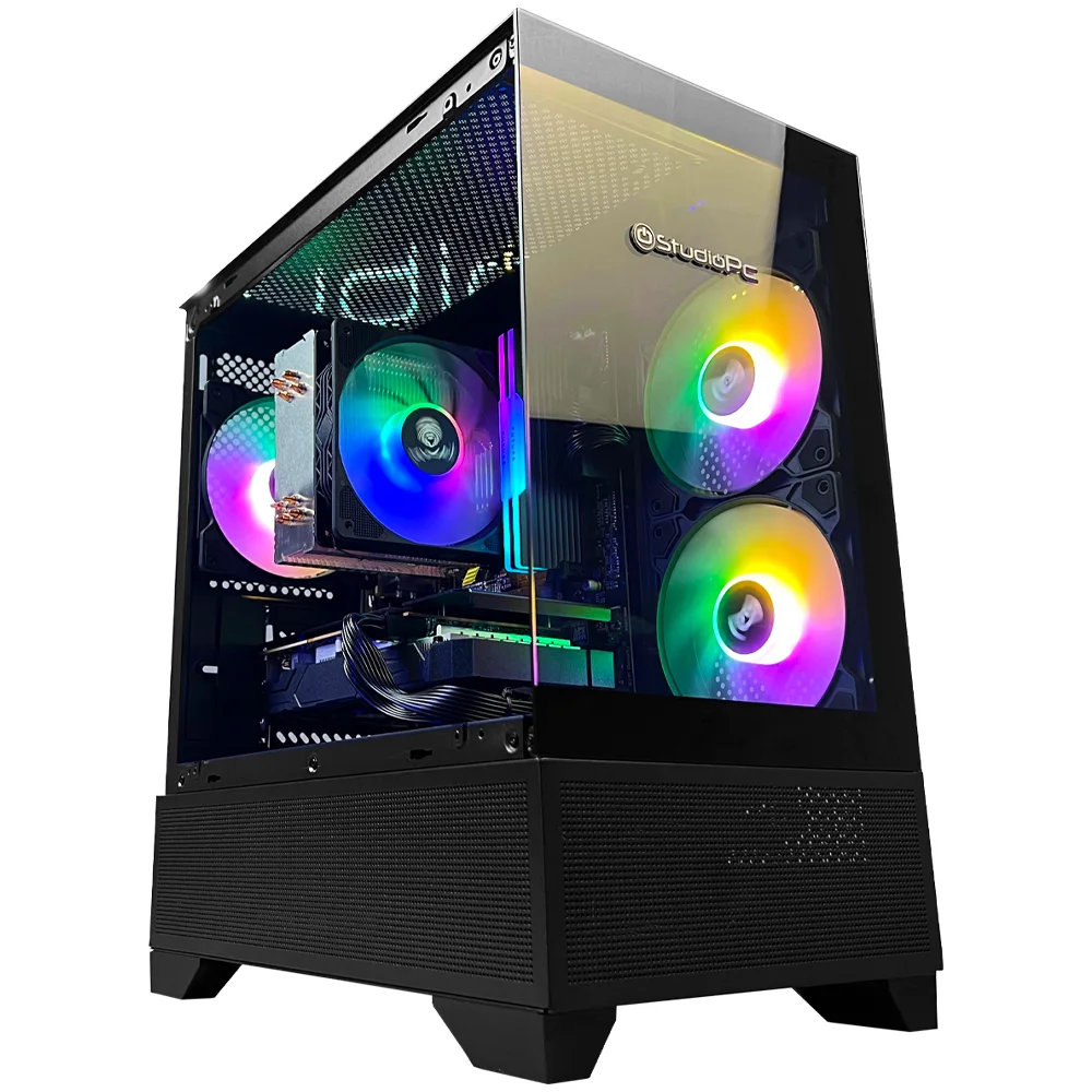 PC Gamer Balão.info Baldur Ryzen 5 4500, 16gb Ram, SSD 512gb, Placa De Vídeo Rx 580 8GB, 500w 80 Plus, 3 Fans RGB, Preto - 9216862