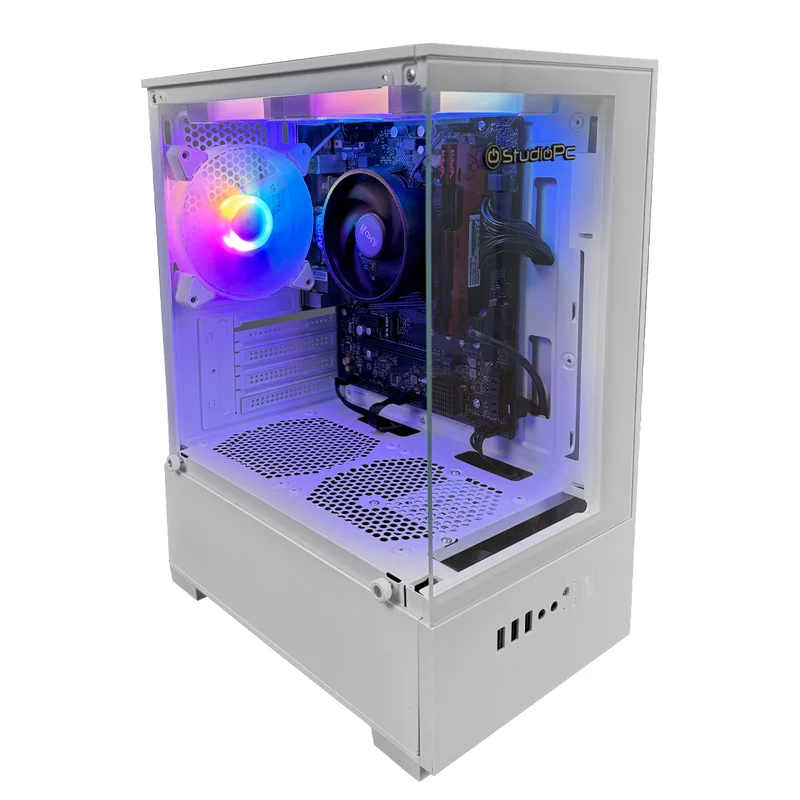 PC Gamer Studiopc Apollo Ryzen 5 5600gt, 16gb Ram, SSD 512gb, 500w 80 Plus, 3 Fans LED - 9103027 - view 2