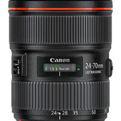 Lente Canon Ef 24-70mm F/2.8l Ii Usm 24-70 Mm F/22 F/2.8, Rosca, Cor Preto
