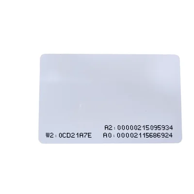 Cartao Rfid 13,56 Mhz Código Impresso - 10 Unidades
