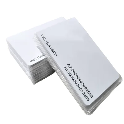 Cartao Rfid 13,56 Mhz Código Impresso - 100 Unidades