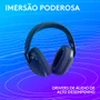Headset Gamer Sem Fio Logitech G G321 Preto N/a