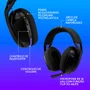 Headset Gamer Sem Fio Logitech G G321 Preto N/a