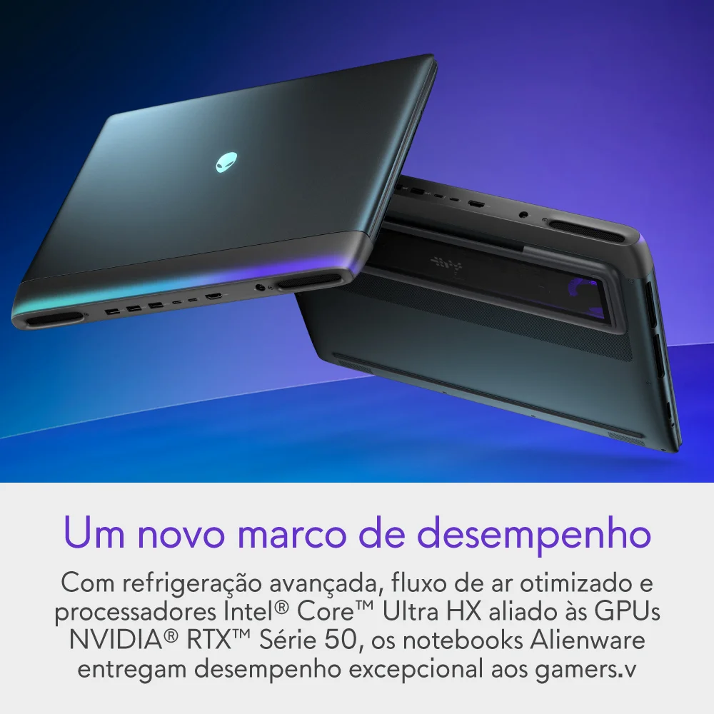 Notebook Gamer Dell Alienware 16 Área-51 Aa1625 Aa16-c9275hx-m20 16"" Wqxga Intel Core Ultra 9 64gb 1TB RTX5070 Win11 - view 5