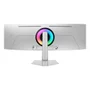 Monitor Samsung Odyssey OLED G9 49”, Dqhd , 240hz, 0.03ms, Ajuste De Altura, G-sync Prata