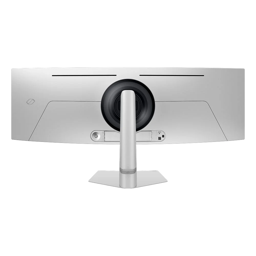 Monitor Samsung Odyssey OLED G9 49”, Dqhd , 240hz, 0.03ms, Ajuste De Altura, G-sync Prata Monitor Samsung Odyssey OLED G9 49”, Dqhd , 240hz, 0.03ms, Ajuste De Altura, G-sync Prata