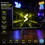 Monitor Gamer Superframe Ultra, 23.6 Pol, Curvo, Fhd, Fast Va, 0.5ms, 200hz, Freesync/g-sync, HDMI/dp, Preto, Sfutcb-24200-FULL HD