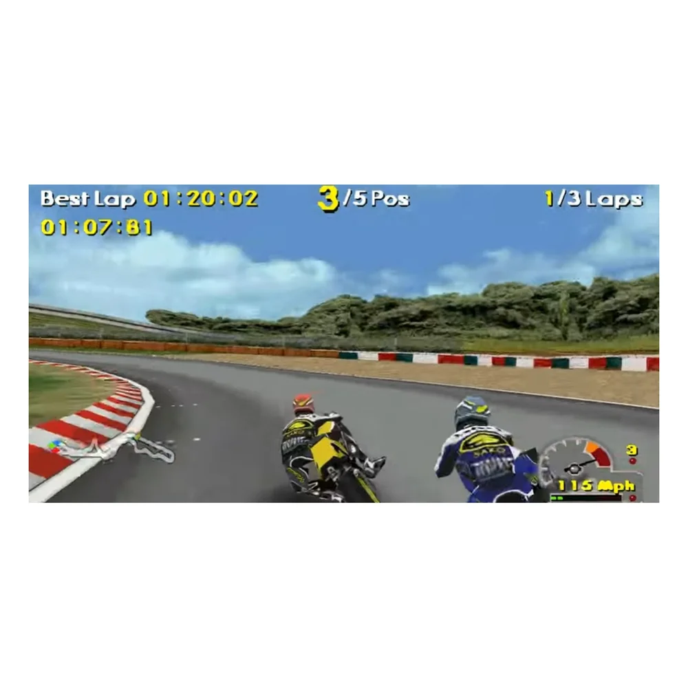 Imagem 2 de 4 do produto Jogo Moto Racer World Tour - Playstation 1