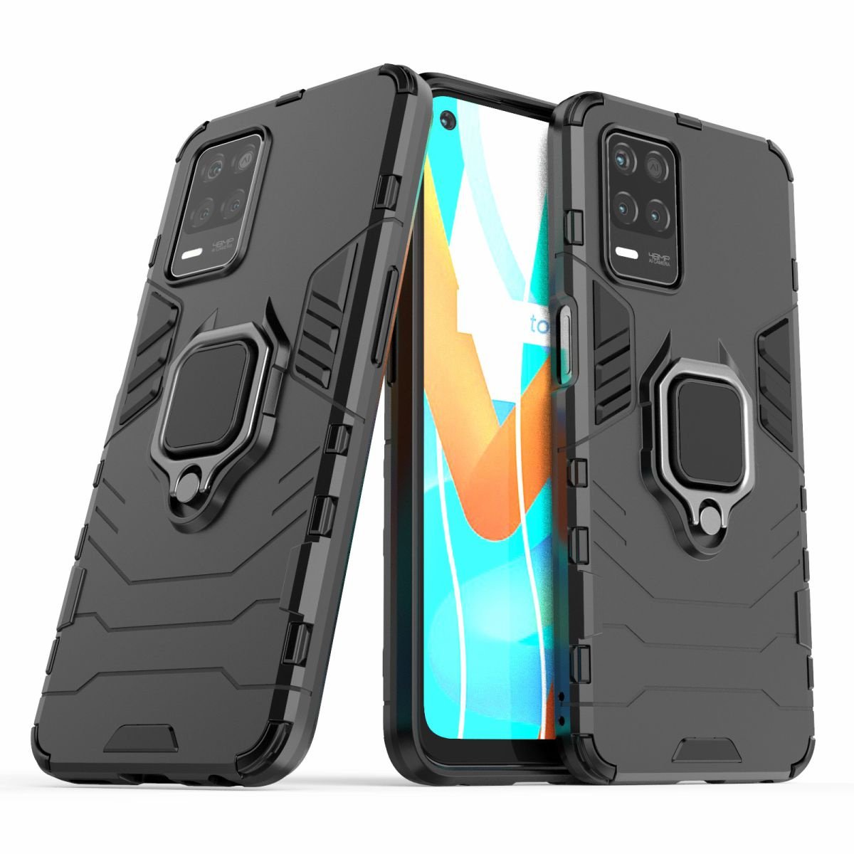 Capa Capinha Case Para Realme 8 5g - Protetora Militar Resistente Anti Impacto Queda Armadura Reforçada Durável