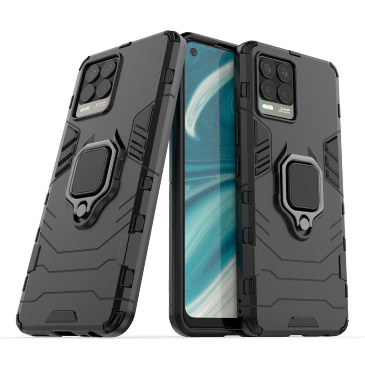 Capa Capinha Case Para Realme 8 Pro 4g - Protetora Militar Resistente Anti Impacto Queda Armadura Reforçada Durável