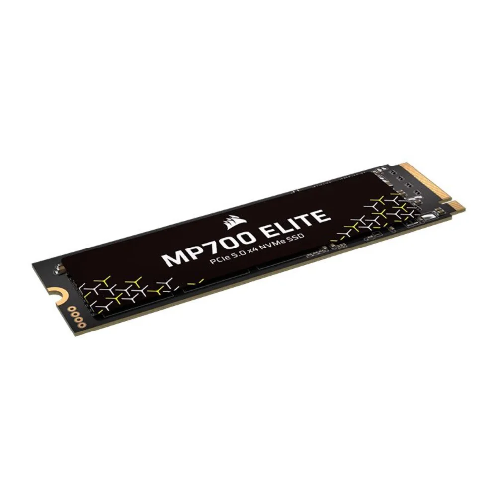 Imagem 3 de 4 do produto Nvme 2TB Corsair Mp700 Elite, M.2 2280, PCie Gen 5x4, Leit 10000mb/s, Grav 8500mb/s - Cssd-f2000gbmp700enh