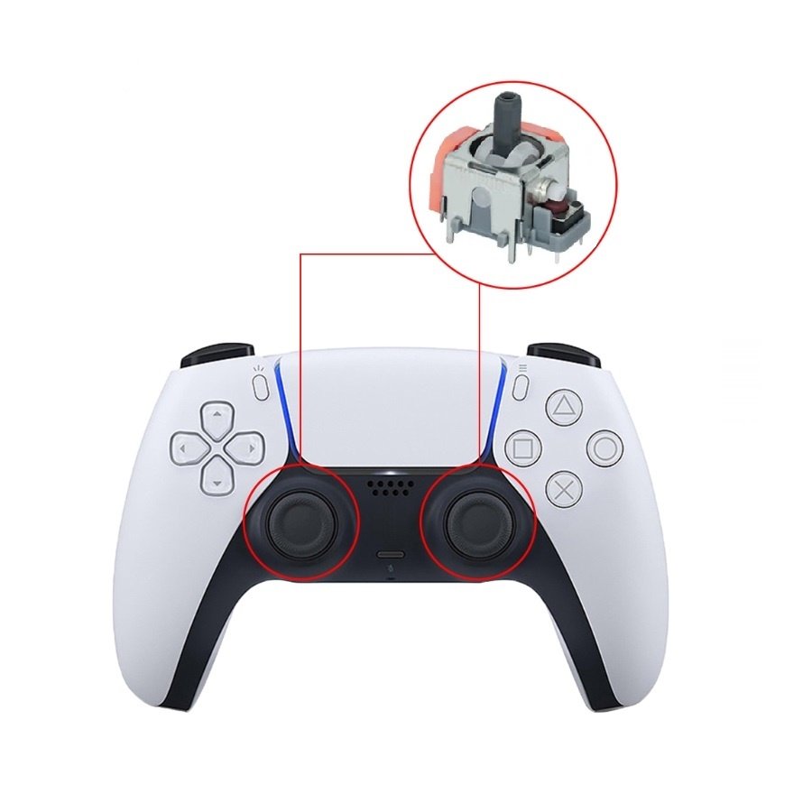 Analogico Tmr Ds13 Max Dualsense Sony Playstation 5 Ps5 Controle Anti Drift