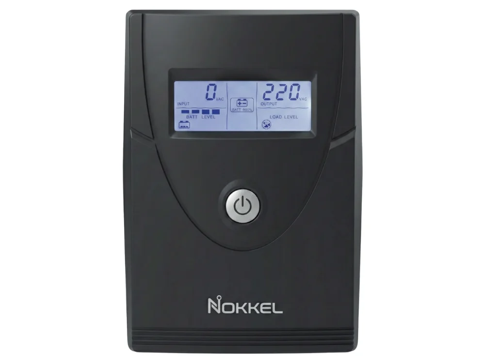 Nobreak Nokkel 800va | 480w, Entrada E Saída 220v, Com Display Iluminado E 4 Tomadas