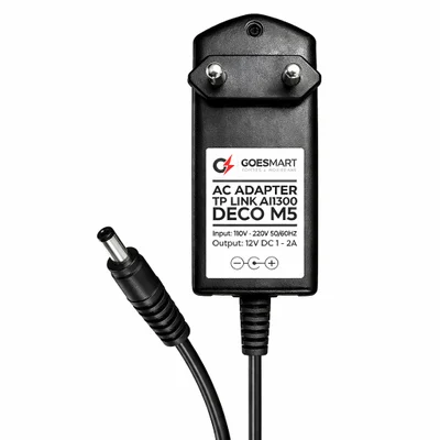 Fonte 12v 2a Para Tp-link Deco M5 Ac1300 Roteador Bivolt