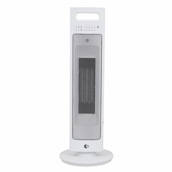 Aquecedor Elétrico A Torre 1500w 127v Branco Sensor Presença Equation