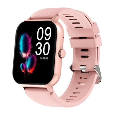 Relógio Smartwatch Zl54 Peje Bluetooth 5.2 Android/ios Rosa