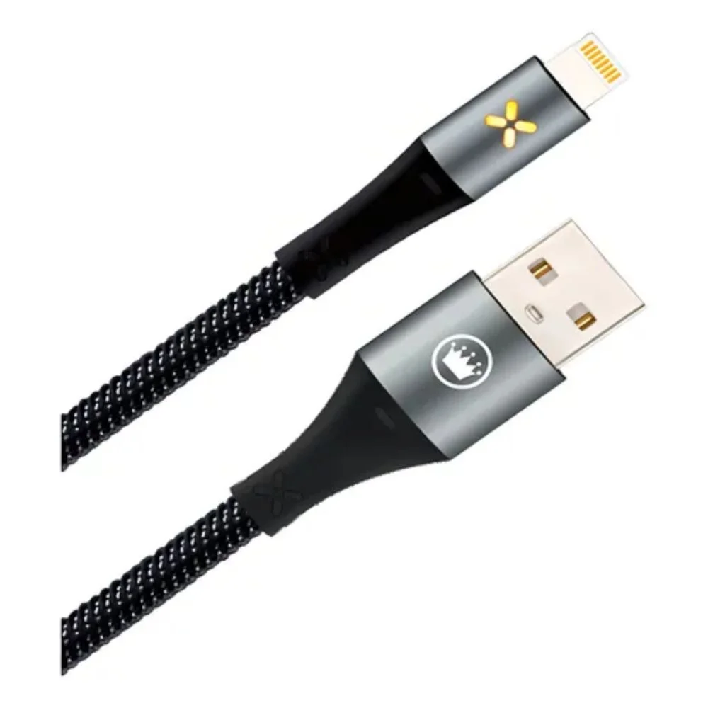 Imagem 2 de 3 do produto Cabo Lightning Kimaster Turbo 5a Carregamento Rápido Iphone
