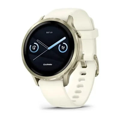 Relógio Garmin Venu 4 41mm 010-03013-00 Lunar Gold