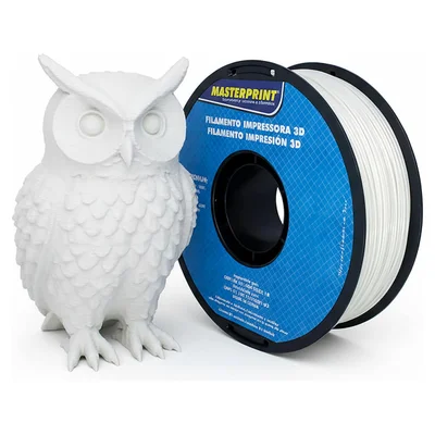 Filamento Abs Premium Masterprint 1kg Alta Resistência Durabilidade E Acabamento Para Impressões 3d