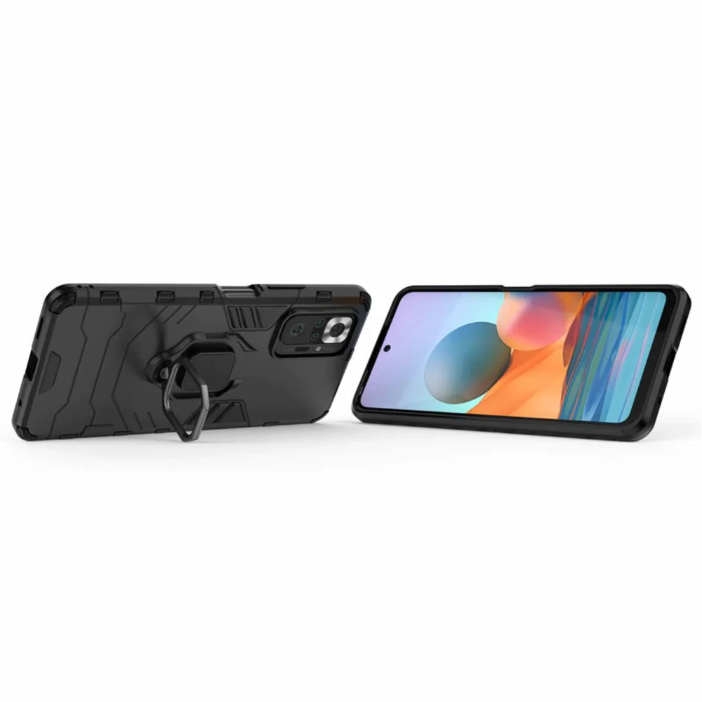 Imagem 2 de 5 do produto Capa Militar P/ Redmi Note 10 Pro 4g - Capinha Case Protetora Anti Impacto Queda Armadura Resistente
