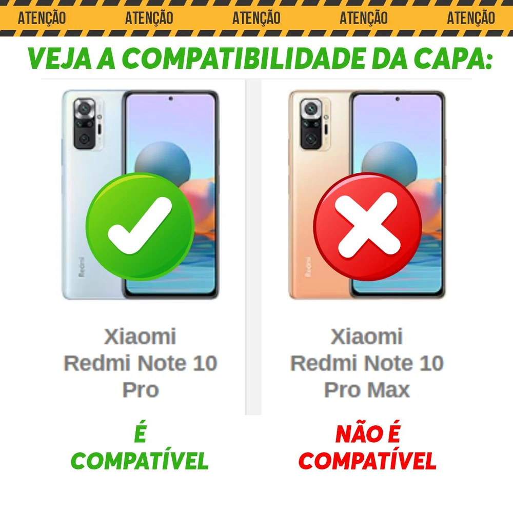 Imagem 3 de 5 do produto Capa Militar P/ Redmi Note 10 Pro 4g - Capinha Case Protetora Anti Impacto Queda Armadura Resistente