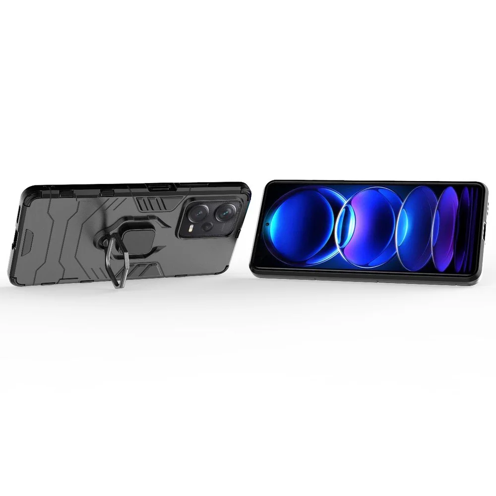Imagem 2 de 5 do produto Capa Militar P/ Redmi Note 12 Pro Plus - Capinha Case Protetora Anti Impacto Queda Armadura Resistente