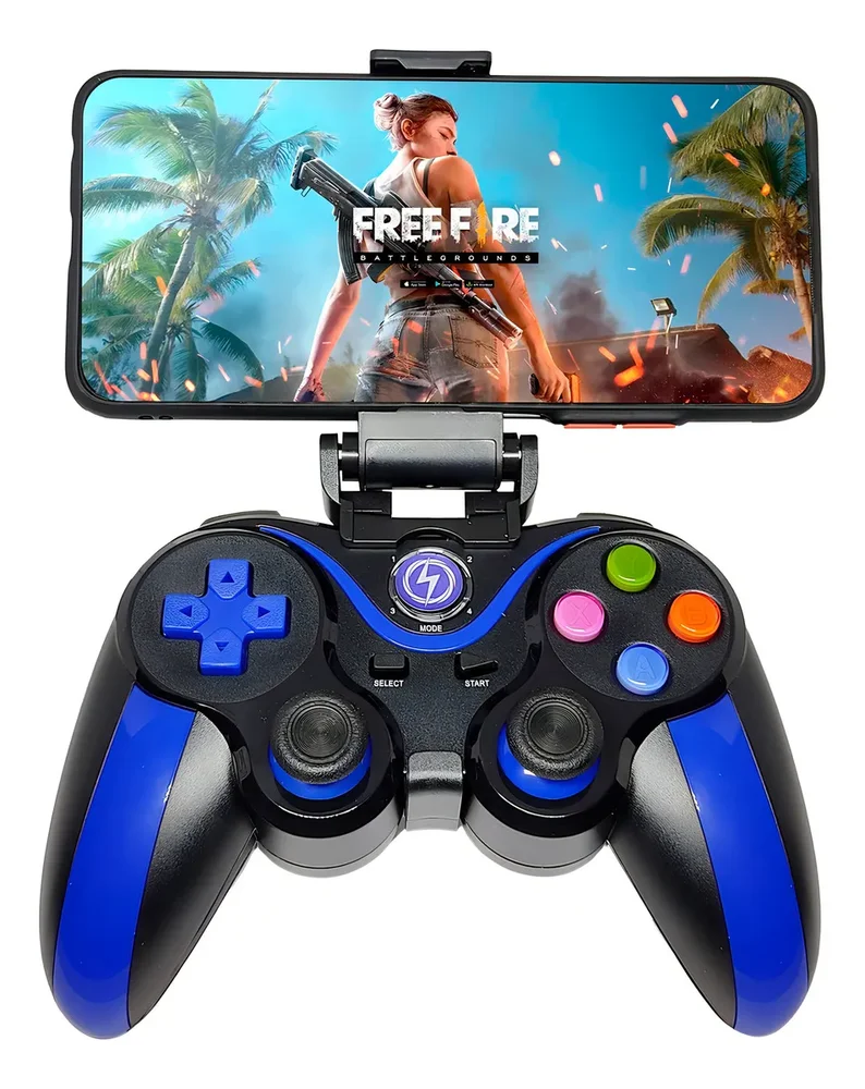 Controle Gamepad Bluetooth Celular Android E Ios Para Jogos