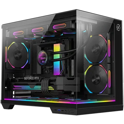Gabinete Gamer Kalkan RGB Compacto M-atx