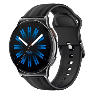 Smartwatch Haylou Solar Lite 2 Hcr01, Tela AmoLED 1,43, Chamadas, 1 Atm, Assistente De Voz - Preto