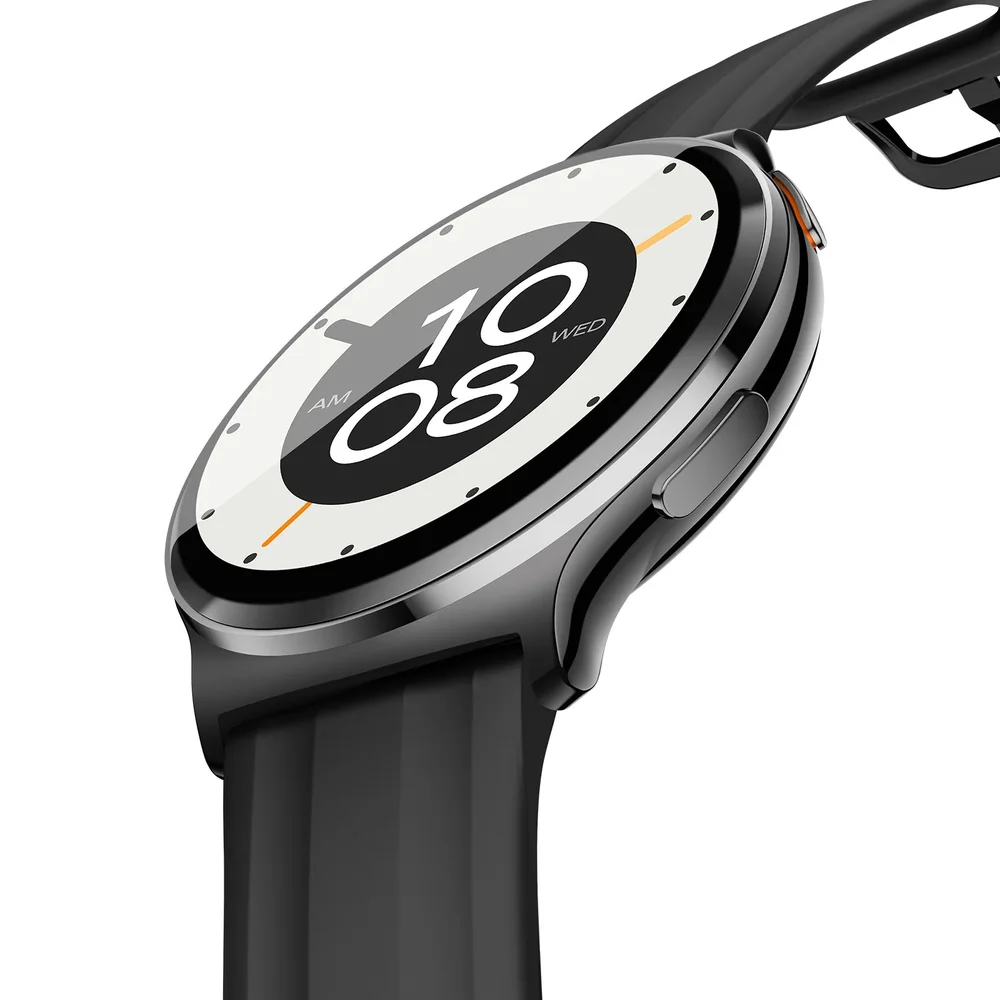 Imagem 3 de 5 do produto Smartwatch Haylou Solar Lite 2 Hcr01, Tela AmoLED 1,43, Chamadas, 1 Atm, Assistente De Voz - Preto