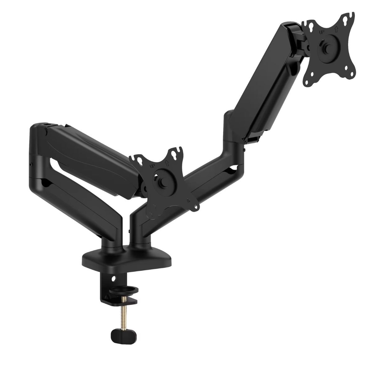 Suporte Dup.monitor C/mola A Gás Tela De 13 "-32" Máximo 8kg