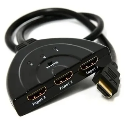 Cabo HDMI Switch Spliter 1 Macho - 3 Femea (1x3)