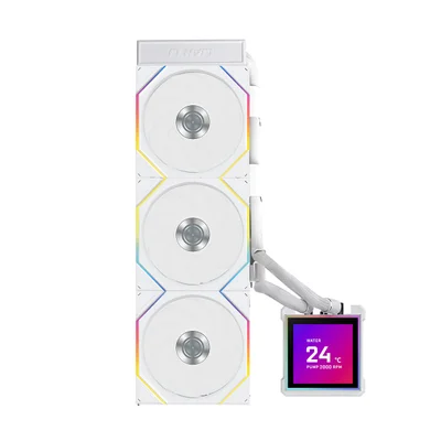 Water Cooler Lian Li Hydroshift Ii Lcd-s 360tl 360mm Amd/intel Com Display Branco Ghs2lcds36tw