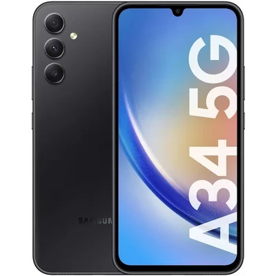 Usado - Samsung Galaxy A34 128GB - Preto - Aceitável