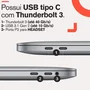 USADO - Apple MacBook Pro A2141 Intel Core i7 2019 SSD 500GB 16GB Radeon 5300M 16" Prateado