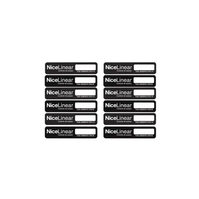 Etiqueta Rfid Uhf 900 Mhz Hcs Linear Nice Cr5a - 100 Unidades