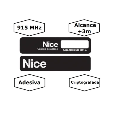 Etiqueta Rfid Uhf 900 Mhz Hcs Linear Nice Cr5a - 50 Unidades — foto 2