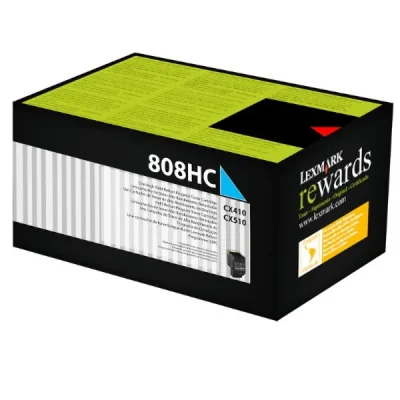 Toner Lexmark 808hc 80c8hc0 Ciano | Lexmark Cx410de Cx510dhe