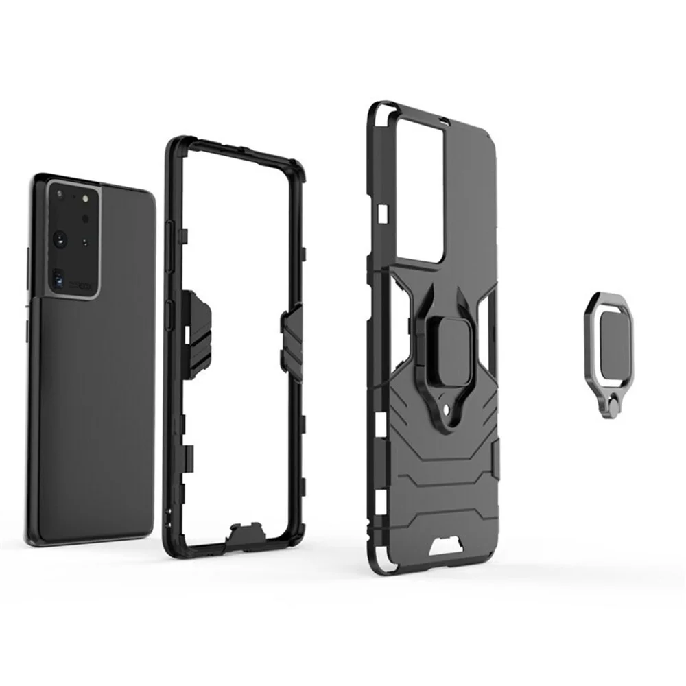 Imagem 4 de 5 do produto Capa Militar P/ Samsung Galaxy S21 Ultra - Capinha Case Protetora Anti Impacto Queda Armadura Resistente