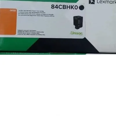 Toner Lexmark 84cbhk0 - Cx725 - 25 Mil | Páginas Preto Ultra Extra Rendimento