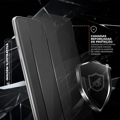 Película Para Samsung Galaxy S26 Ultra - Dual Glass Preta - Gshield — foto 5